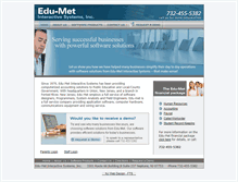 Tablet Screenshot of edumet.com